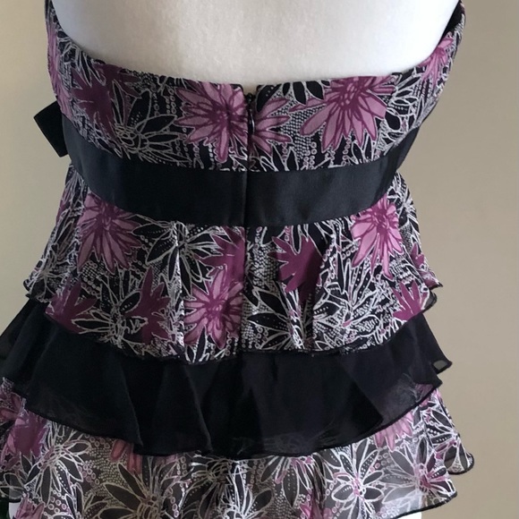 Bebe Ruffled strapless Top - Picture 4 of 8